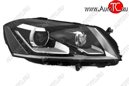 35 949 р. Правая фара (с электрокорректором, ксенон) DEPO Volkswagen Passat B7 седан (2010-2015)  с доставкой в г. Самара