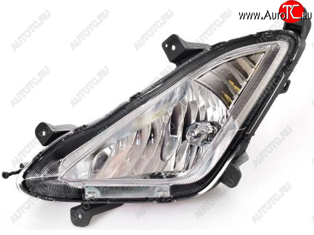3 299 р. Противотуманная фара левая DEPO Hyundai Avante (2010-2013)  с доставкой в г. Самара