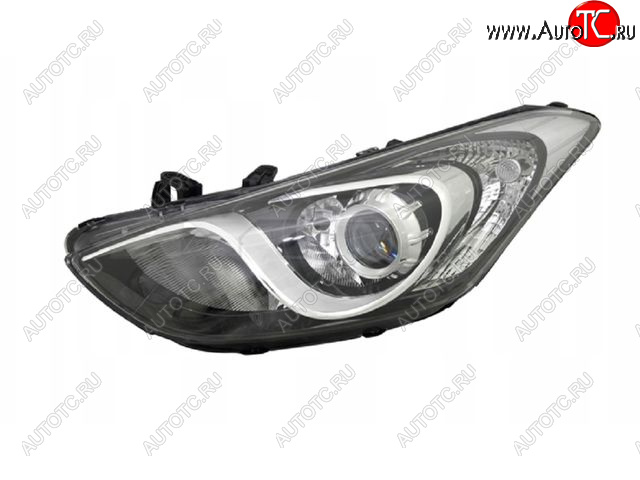 16 599 р. Левая фара (с электрокорректором, линзован) BodyParts  Hyundai I30 2 GD дорестайлинг, хэтчбэк 5 дв. (2011-2015)  с доставкой в г. Самара