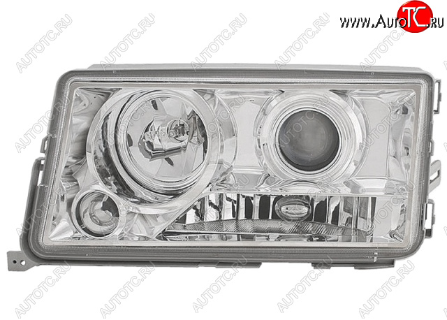 4 199 р. Левая фара (линзован) BODYPARTS Mercedes-Benz C-Class W201 седан (1982-1992)  с доставкой в г. Самара