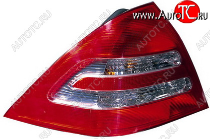 5 549 р. Левый фонарь DEPO Mercedes-Benz C-Class W203 дорестайлинг седан (2000-2004)  с доставкой в г. Самара