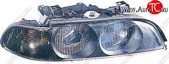 9 649 р. Правая фара (с электрокорректором, линзован) BodyParts BMW 5 серия E39 седан дорестайлинг (1995-2000)  с доставкой в г. Самара