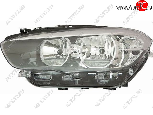 18 649 р. Левая фара (c электрокорректором) DEPO BMW 1 серия F21 хэтчбэк 3 дв. 1-ый рестайлинг (2015-2017)  с доставкой в г. Самара