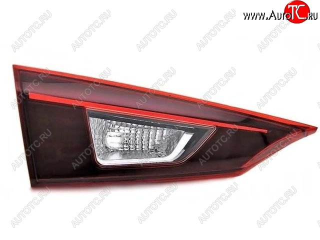 6 749 р. Левый фонарь (внутренний, диодный) DEPO Mazda 3/Axela BM дорестайлинг седан (2013-2016)  с доставкой в г. Самара