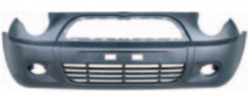 4 389 р. Передний бампер BODYPARTS  Lifan Smily  320 хэтчбэк (2010-2016) дорестайлинг (неокрашенный)  с доставкой в г. Самара. Увеличить фотографию 1