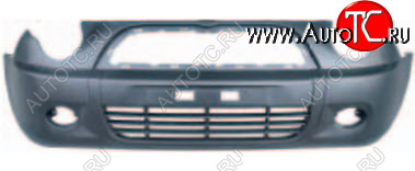4 389 р. Передний бампер BODYPARTS  Lifan Smily  320 хэтчбэк (2010-2016) дорестайлинг (неокрашенный)  с доставкой в г. Самара