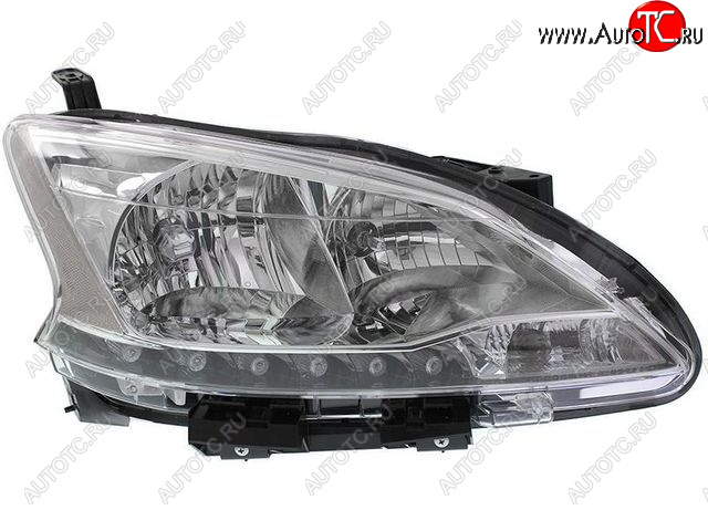 8 399 р. Правая фара (диодная) BODYPARTS Nissan Sentra 7 B17 (2014-2017)  с доставкой в г. Самара