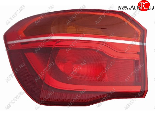 8 499 р. Левый фонарь DEPO BMW X1 F48 дорестайлинг (2015-2019)  с доставкой в г. Самара