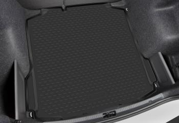 Коврик в багажник (6, 7 мест, 3-й ряд разложен) Element Volkswagen ID6 X (2021-2025) (черный)