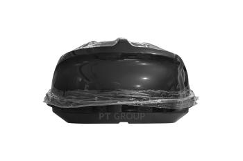 27 899 р. Автобокс PT GROUP (460л., 191х79х46 см, двустороннее открывание) Turino Medium Lux черный    с доставкой в г. Самара. Увеличить фотографию 7