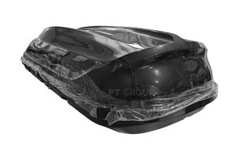 27 899 р. Автобокс PT GROUP (460л., 191х79х46 см, двустороннее открывание) Turino Medium Lux черный    с доставкой в г. Самара. Увеличить фотографию 8