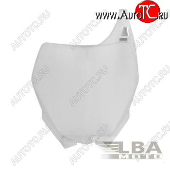 3 199 р. Щиток номера передний R-Tech Yamaha YZ125250 06-14, YZ250F450F 06-09 (R-TBYZ0BN0006) белый  r-tbyz0bn0006  с доставкой в г. Самара