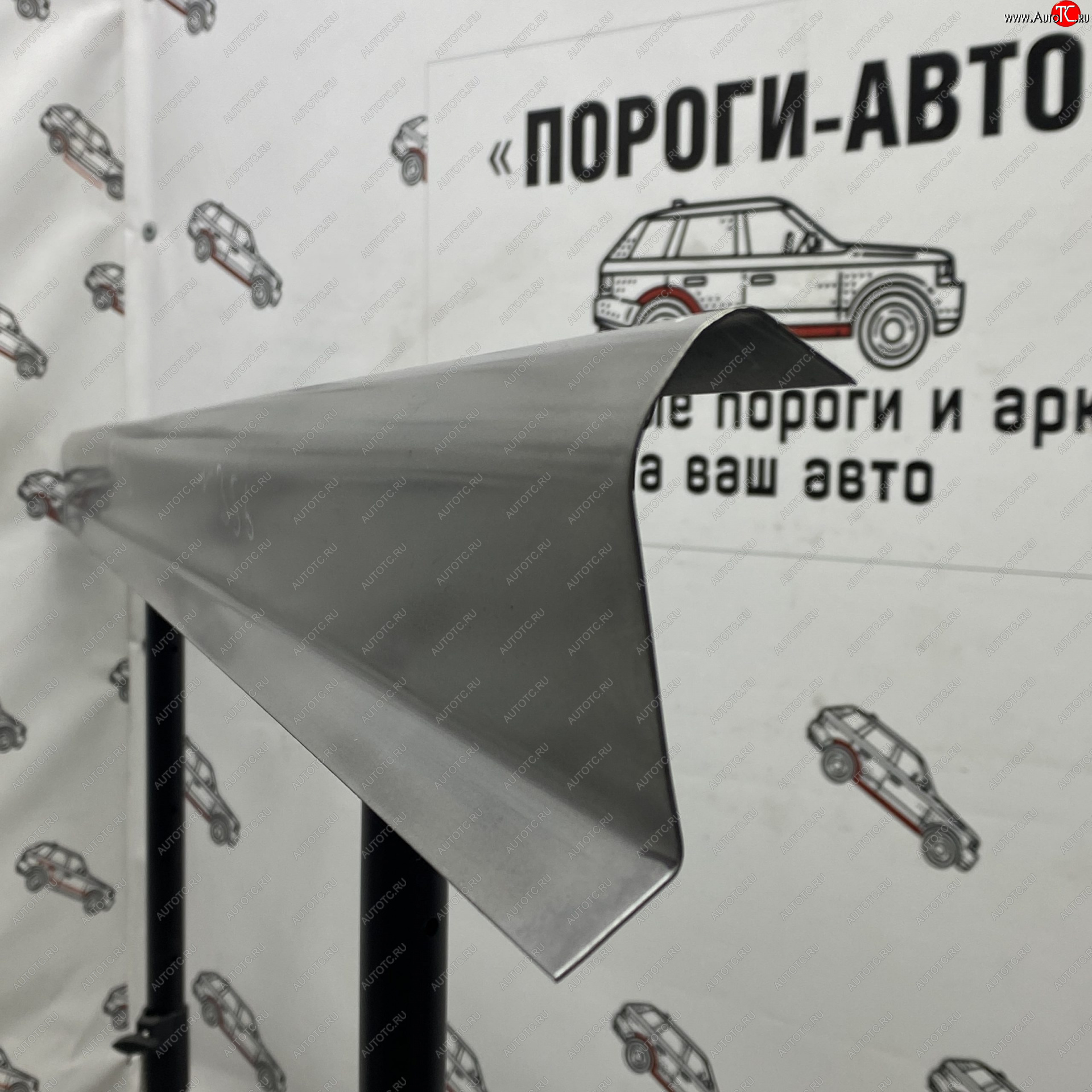 1 989 р. Левый ремонтный порог Пороги-Авто Toyota Land Cruiser Prado J120 (2002-2009) (Холоднокатанная сталь 1 мм)  с доставкой в г. Самара