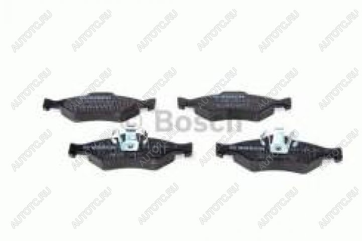 2 389 р. Колодки тормозные передние (4шт.) BOSCH Mazda 121 (1996-2003)  с доставкой в г. Самара