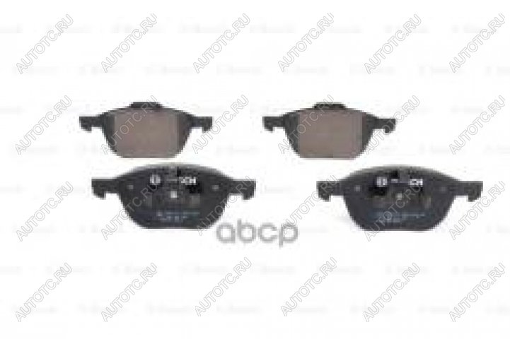 2 999 р. Колодки тормозные передние (4шт.) BOSCH Mazda 3/Axela BP хэтчбэк (2019-2025)  с доставкой в г. Самара