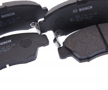 1 869 р. Колодки тормозные передние (4шт.) BOSCH Honda Civic AJ,AK,AU дорестайлинг (1983-1985)  с доставкой в г. Самара. Увеличить фотографию 2