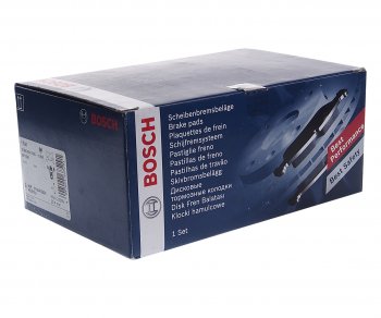 4 099 р. Колодки тормозные передние (4шт.) BOSCH Volvo XC60  рестайлинг (2013-2017)  с доставкой в г. Самара. Увеличить фотографию 2