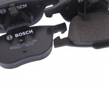 2 589 р. Колодки тормозные передние (4шт.) BOSCH Mazda 3/Axela BP хэтчбэк (2019-2025)  с доставкой в г. Самара. Увеличить фотографию 2