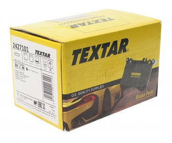 4 299 р. Колодки тормозные задние (4шт.) TEXTAR Subaru Forester SH (2008-2013)  с доставкой в г. Самара. Увеличить фотографию 2
