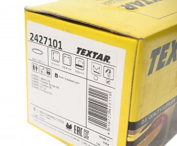 4 299 р. Колодки тормозные задние (4шт.) TEXTAR Subaru Forester SH (2008-2013)  с доставкой в г. Самара. Увеличить фотографию 3