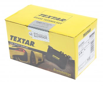3 689 р. Колодки тормозные передние (4шт.) TEXTAR Toyota Auris E150 хэтчбэк 5 дв. рестайлинг (2010-2012)  с доставкой в г. Самара. Увеличить фотографию 3