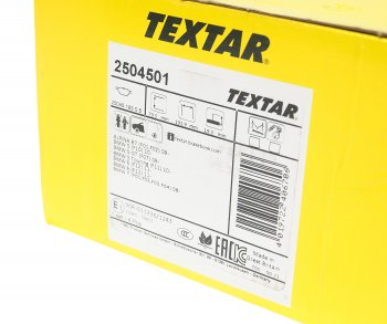 7 299 р. Колодки тормозные передние (4шт.) TEXTAR BMW 7 серия F01-F04 седан (2008-2015)  с доставкой в г. Самара. Увеличить фотографию 3