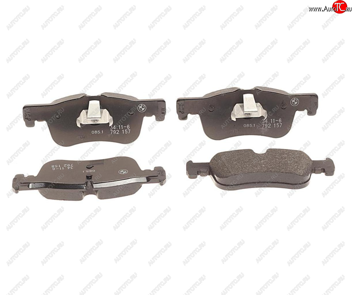 12 749 р. Колодки тормозные передние (4шт.) BMW BMW 1 серия F20 хэтчбэк 5 дв. дорестайлинг (2012-2015)  с доставкой в г. Самара