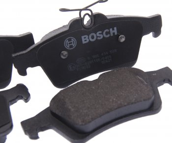 2 549 р. Колодки тормозные задние (4шт.) BOSCH Mazda 3/Axela BP хэтчбэк (2019-2025)  с доставкой в г. Самара. Увеличить фотографию 2