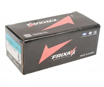 1 079 р. Колодки тормозные передние (4шт.) HANKOOK FRIXA Mazda 3/Axela BP седан (2019-2025)  с доставкой в г. Самара. Увеличить фотографию 2