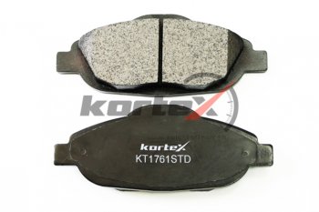 1 799 р. Колодки тормозные передние (4шт.) KORTEX Peugeot 308 T7 универсал дорестайлинг (2007-2011)  с доставкой в г. Самара. Увеличить фотографию 4