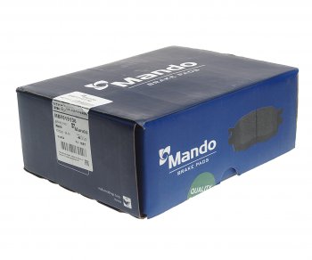 2 699 р. Колодки тормозные передние (4шт.) MANDO Ford Focus 1 седан дорестайлинг (1998-2002)  с доставкой в г. Самара. Увеличить фотографию 2