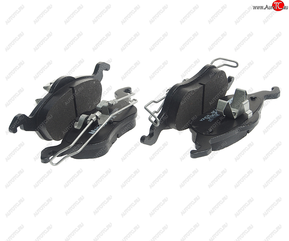 2 699 р. Колодки тормозные передние (4шт.) MANDO Ford Focus 1 седан дорестайлинг (1998-2002)  с доставкой в г. Самара