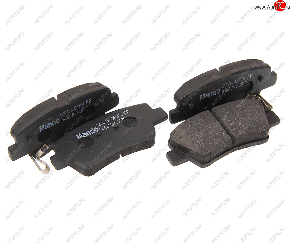 1 079 р. Колодки тормозные дисковые передние (4шт.) MANDO Hyundai Elantra MD рестайлинг (2013-2016)  с доставкой в г. Самара