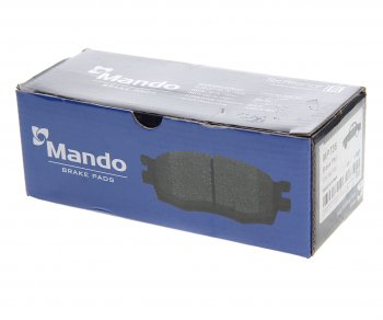 2 899 р. Колодки тормозные передние (4шт.) MANDO Toyota Auris E150 хэтчбэк 5 дв. рестайлинг (2010-2012)  с доставкой в г. Самара. Увеличить фотографию 2