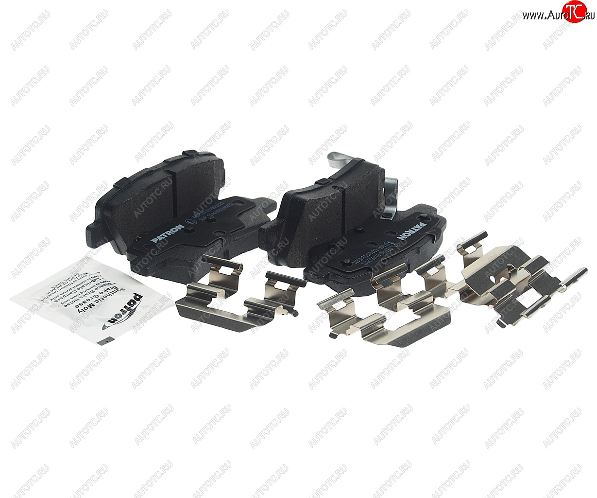 1 599 р. Колодки тормозные задние (4шт.) PATRON Geely Atlas FX11 (2023-2025)  с доставкой в г. Самара