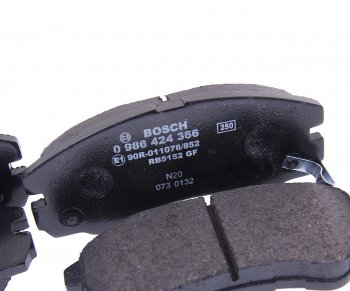 2 259 р. Колодки тормозные передние (4шт.) BOSCH Opel Frontera B 3 дв. дорестайлинг (1998-2001)  с доставкой в г. Самара. Увеличить фотографию 2