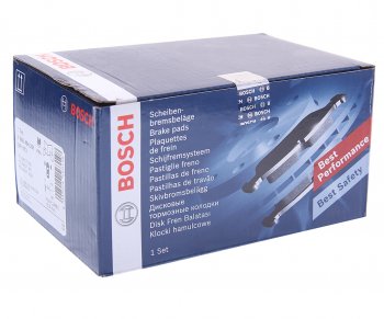 3 599 р. Колодки тормозные передние (4шт.) BOSCH Peugeot 3008 дорестайлинг (2009-2013)  с доставкой в г. Самара. Увеличить фотографию 3