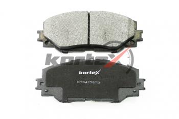 1 559 р. Колодки тормозные передние (4шт.) KORTEX Toyota Auris E150 хэтчбэк 5 дв. рестайлинг (2010-2012)  с доставкой в г. Самара. Увеличить фотографию 3