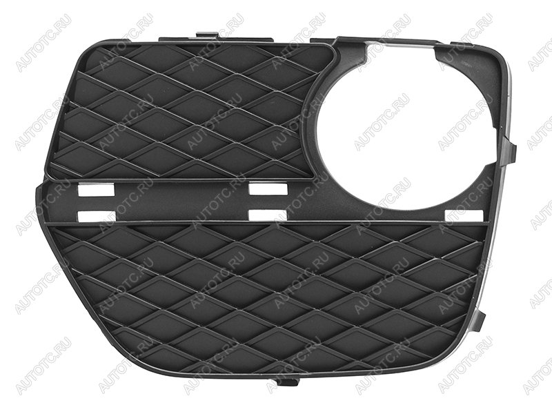 729 р. Левая вставка переднего бампера (с отверстием под ПТФ) SAT BMW X6 E71 рестайлинг (2012-2014)  с доставкой в г. Самара