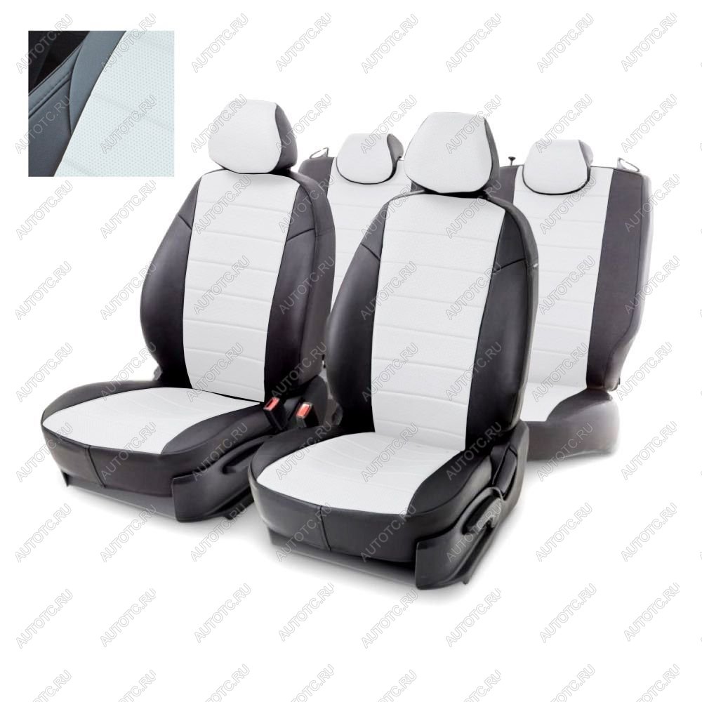 6 999 р. Чехлы из экокожи для Subaru XV 2011-2017 Seintex 316726  с доставкой в г. Самара