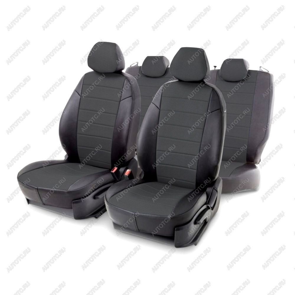 6 999 р. Чехлы из экокожи для Subaru XV 2011-2017 Seintex 316727  с доставкой в г. Самара