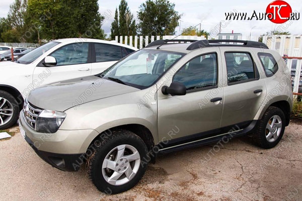 4 649 р. Молдинги дверей Артформ Renault Duster HS дорестайлинг (2010-2015)  с доставкой в г. Самара