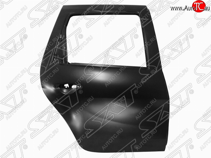 12 349 р. Правая дверь задняя SAT Renault Duster HS дорестайлинг (2010-2015) (Неокрашенная)  с доставкой в г. Самара