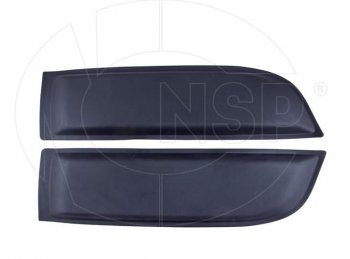 3 999 р. Молдинги дверей NSP Renault Duster HS дорестайлинг (2010-2015) (Неокрашенные)  с доставкой в г. Самара. Увеличить фотографию 2