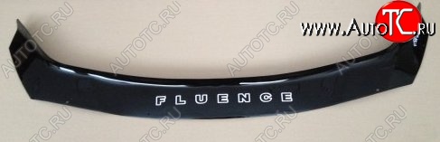1 049 р. Дефлектор капота Russtal Renault Fluence дорестайлинг (2010-2012)  с доставкой в г. Самара