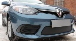 1 469 р. Сетка на бампер Russtal (черная) Renault Fluence дорестайлинг (2010-2012)  с доставкой в г. Самара. Увеличить фотографию 2