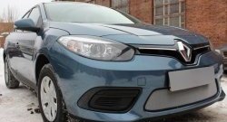 1 539 р. Сетка на бампер Russtal (хром) Renault Fluence дорестайлинг (2010-2012)  с доставкой в г. Самара. Увеличить фотографию 3