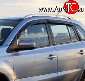 611 р. Дефлекторы окон (ветровики) Novline 4 шт Renault Koleos Phase 1 (2007-2011)  с доставкой в г. Самара