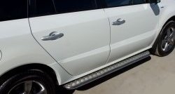 24 649 р. Широкая защита порогов (рестайлинг) SLITKOFF Renault Koleos Phase 1 (2007-2011)  с доставкой в г. Самара. Увеличить фотографию 3