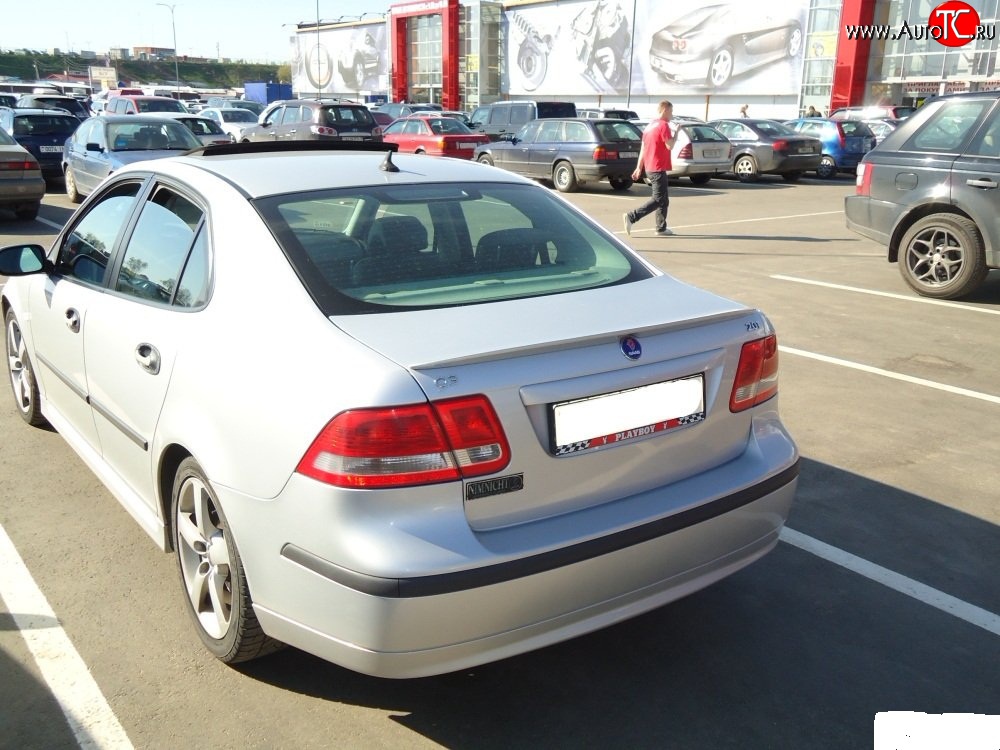 7 299 р. Спойлер Sport SAAB 9-3 YS3F седан рестайлинг (2007-2011)  с доставкой в г. Самара